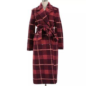 L'agence NWT Wool Blend Double Breasted Coat